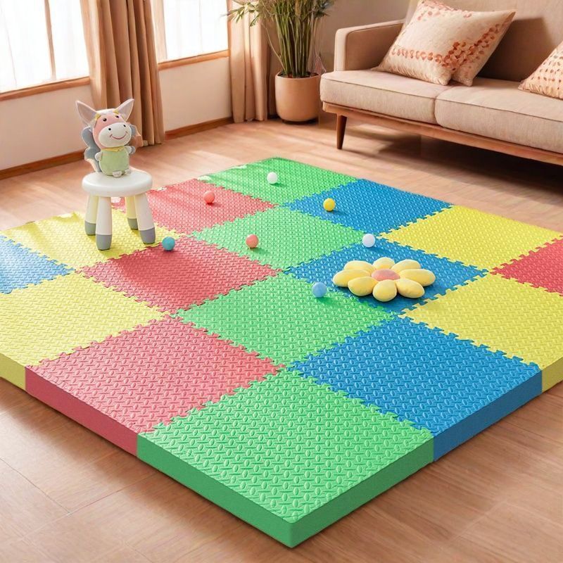 Early Education Center Floor Mat Kindergarten Splicing Foam Floor Mat Household Climbing Mat Thickened Anti-Fall Tatami Crawling Mat