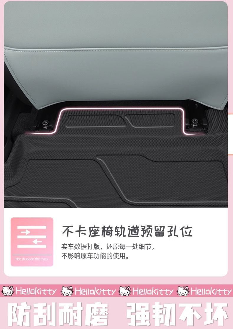Suitable for Changan Waxy Corn Floor Mats Tpe Floor Mats Surrounding the Upper Layer Special 24 Cartoon Snowy Car Supplies