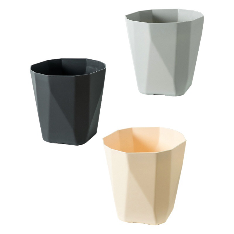 Maceta grande de plástico 30cm estilo nórdico