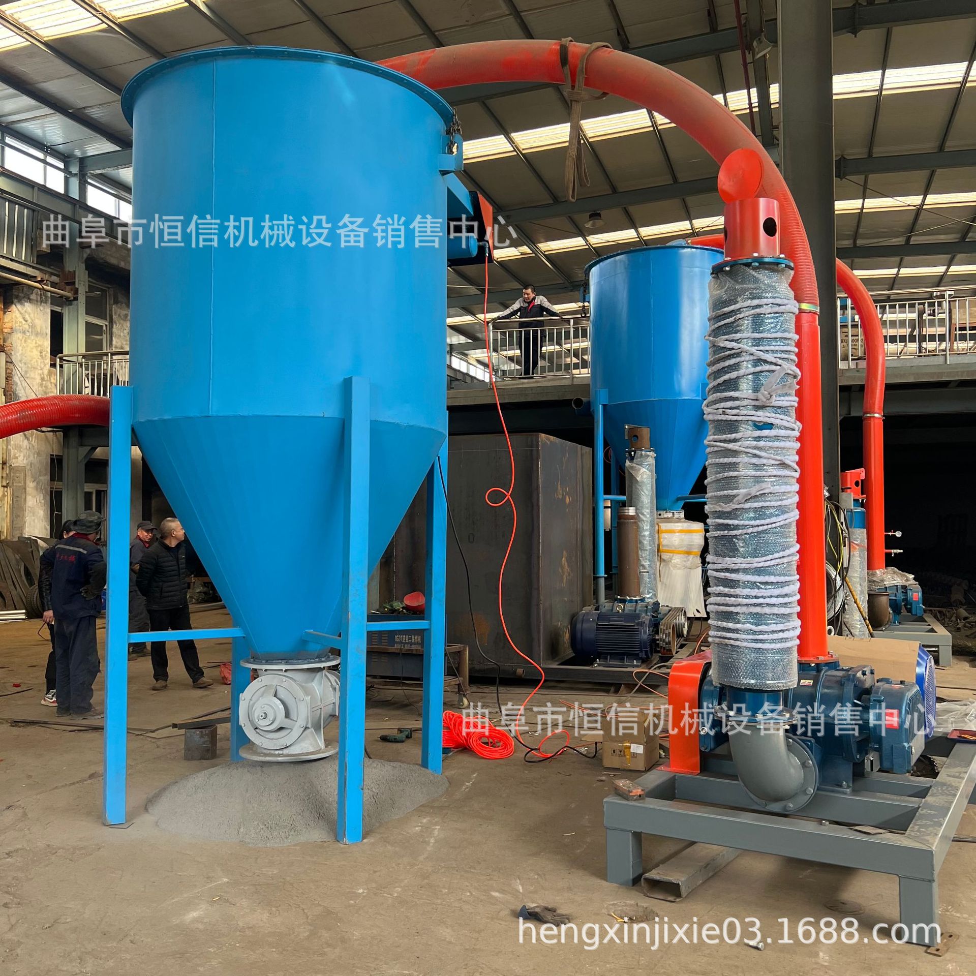 山西耐高温布袋石膏粉气力吸灰机 玻璃纤维装吨包气力吸料机 直供