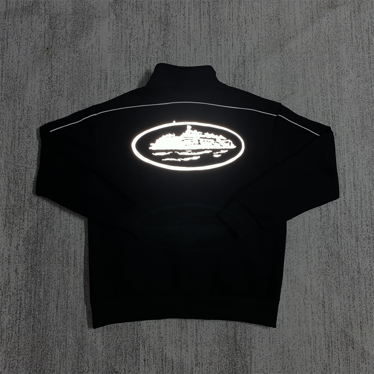 Pantalones cortos Alcatraz con estampado de barco, jeans Cortez, estilo hip-hop, skate, casual, marca de moda.