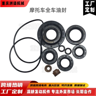 摩托车全车油封定制油封丁晴胶油封双面弹簧减震油封TC/DC油封套