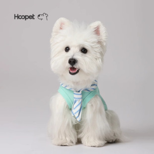 HOOPET Vest Summer Thin Small Dog Summer Hair-Proof Teddy Bichon Puppy Dog Dog Clothes