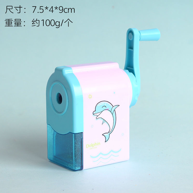 Sacapuntas de lápiz de manivela sacapuntas Sacapuntas de los niños para estudiantes de la escuela primaria