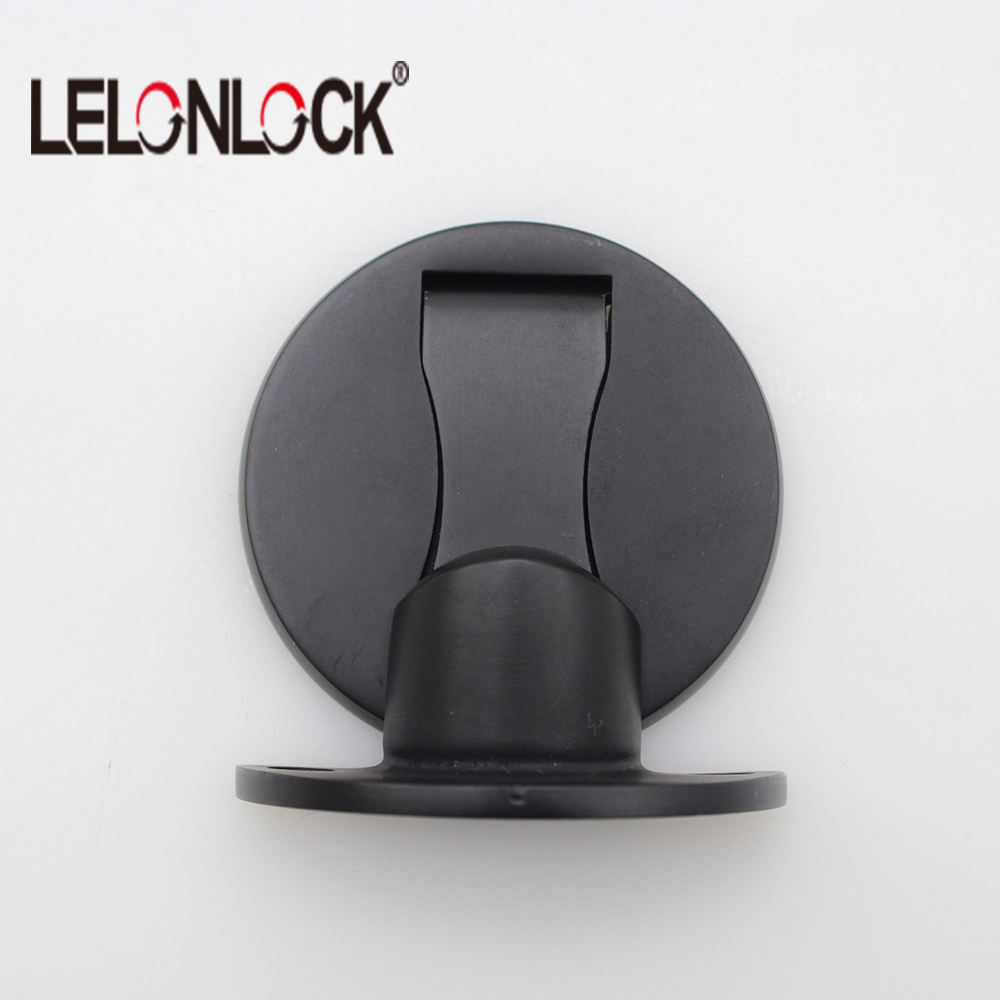 Personalizada fundición fina 304 acero inoxidable succión de suelo puerta interior sin perforación de puertas de montaje magnético fuerte succión de suelo agujero oscuro succión de suelo invisible
