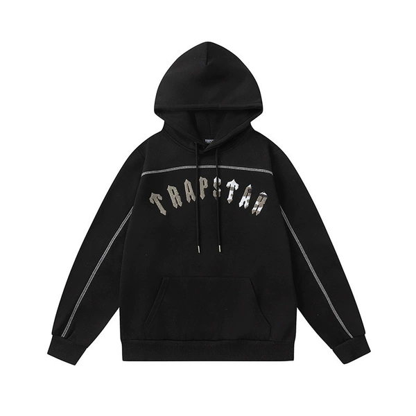8842 gray and white letter sweater