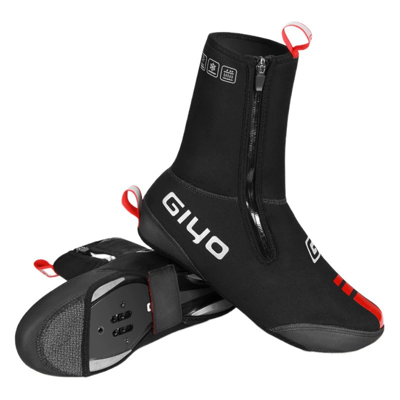 GIYO горный шоссейный велосипед уличная велосипедная обувь чехол с замком для обуви ветрозащитный водонепроницаемый на флисовой подкладке теплый утолщенный 02h