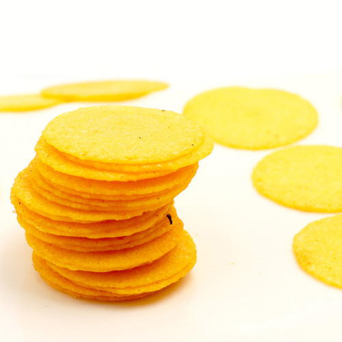 Chaifu non-fried thin crispy corn crisps three flavors original seaweed pepper and salt flavor whole grain potato chips snack food