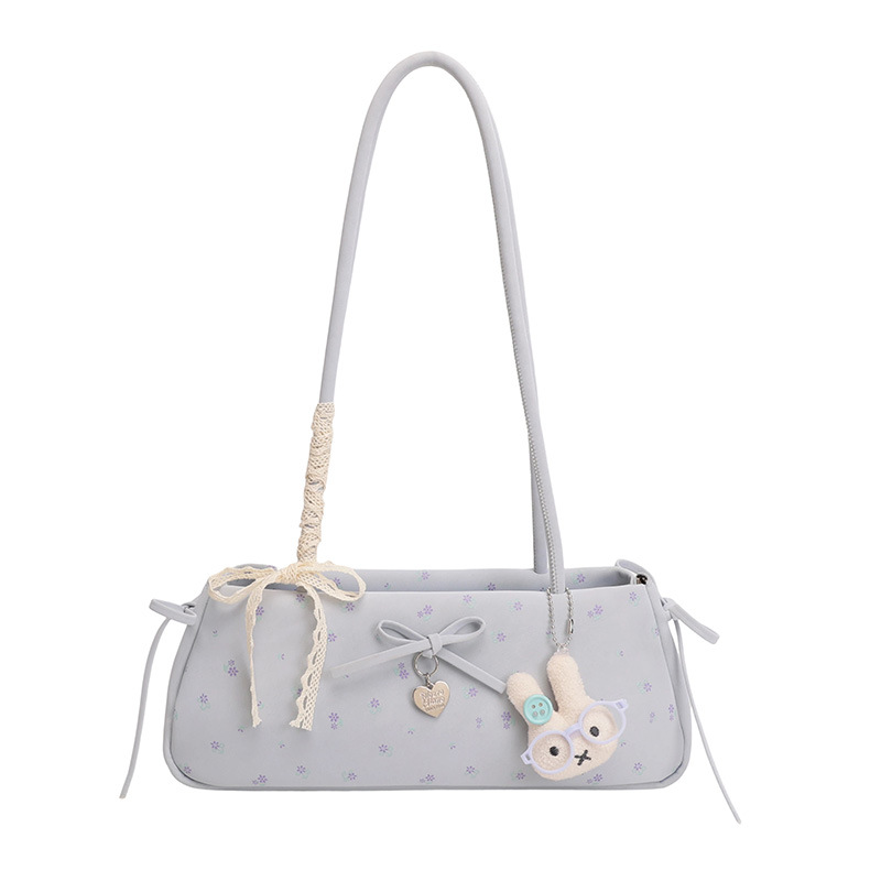 Spring/Summer Underarm Bag 2026 Spring New Fashion Korean Style Commuter Baguette Bag Simple Women's Fresh Handbag - Thumbnail 7