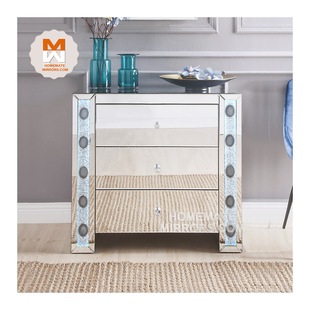 Competitive Contemporary Small Mirrored Sideboard