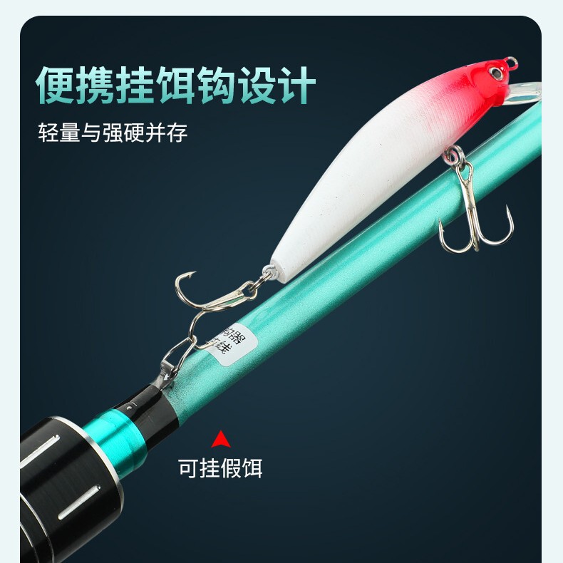 初心者向けルアーフィッシングロッドセット、ストレートハンドル、ガンハンドル、ウォータードロップホイール、ライトハードシーロッド、新しいブラックフィッシングロッドのフルセット|undefined