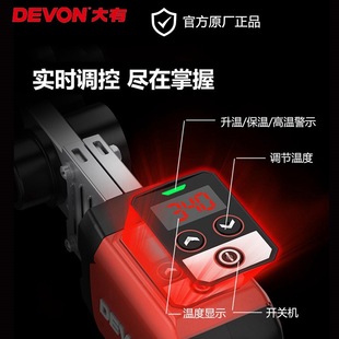 Dayou Ppr Hot Melter Water Pipe Household Mold Head Connector Digital Display Hot Melter Water and Electricity Engineering Welding Machine 5952