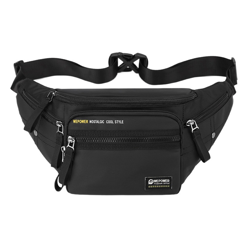 Fábrica al por mayor nueva bolsa de pecho bolsa de mensajero para hombres bolsa de cintura para correr al aire libre multifuncional bolsa de hombro de gran capacidad transfronteriza