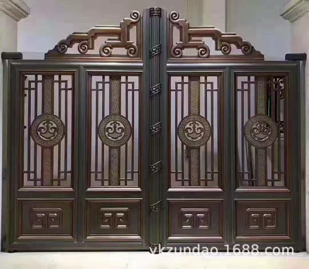 别墅庭院铜门