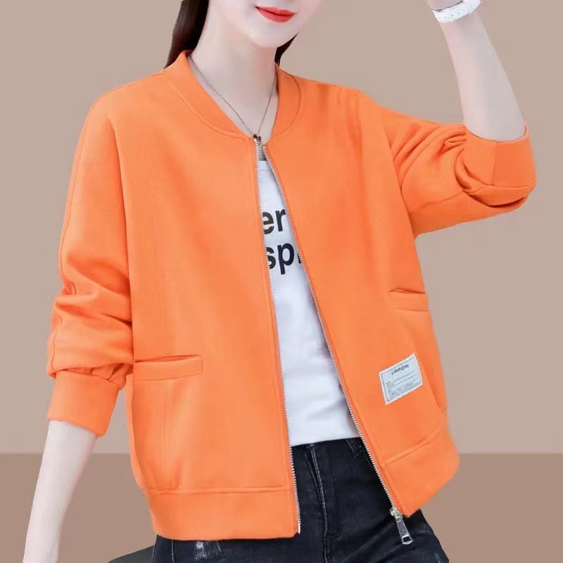 여름 새로운 얇은 코트 어머니 옷 여성 봄과 가을 한국 스타일 느슨한 올매치 슬림 핏 카디건 여성 코트