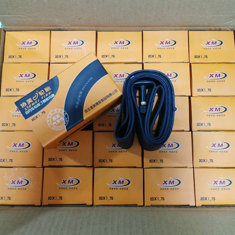 Велосипедная камера Xiemei 12/14/16/20/24/26X1,75/27,5 дюймов 1,95 бутилкаучуковая шина