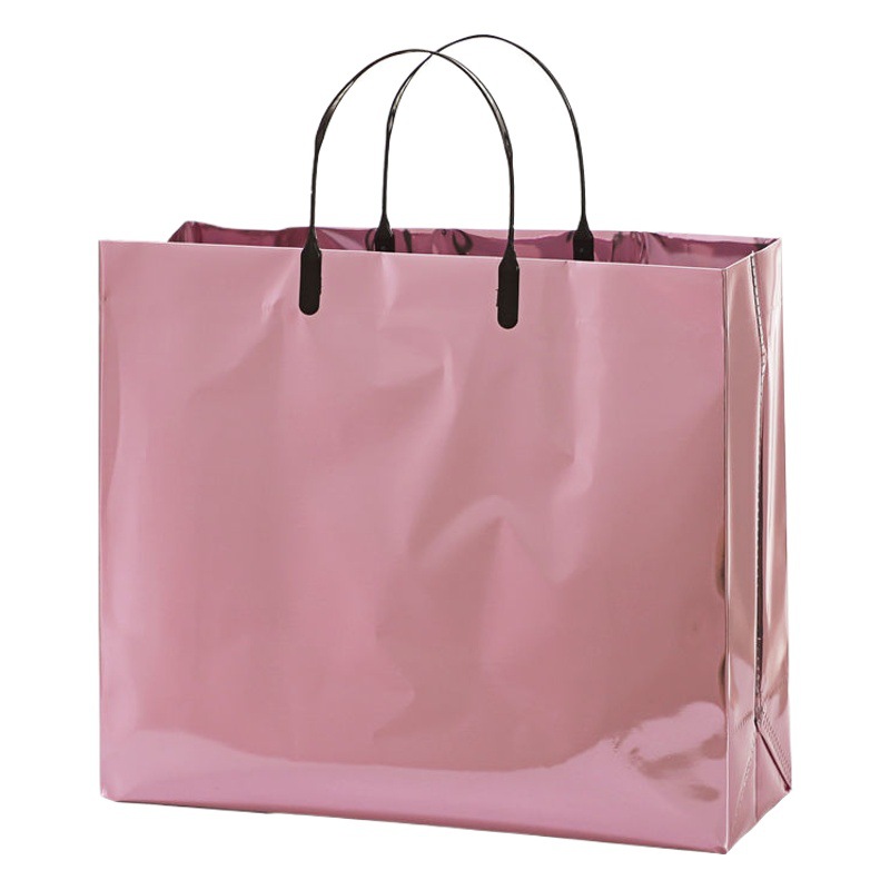 Bolso de la tienda de ropa de pvc al por mayor bolsa de embalaje de regalo bolsa de regalo de mano bolsa de ropa de plástico bolsa de compras image 1