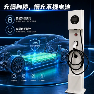Integrated Dual-Gun National Standard Smart – Elektrikli avtomobil şarj cihazları
