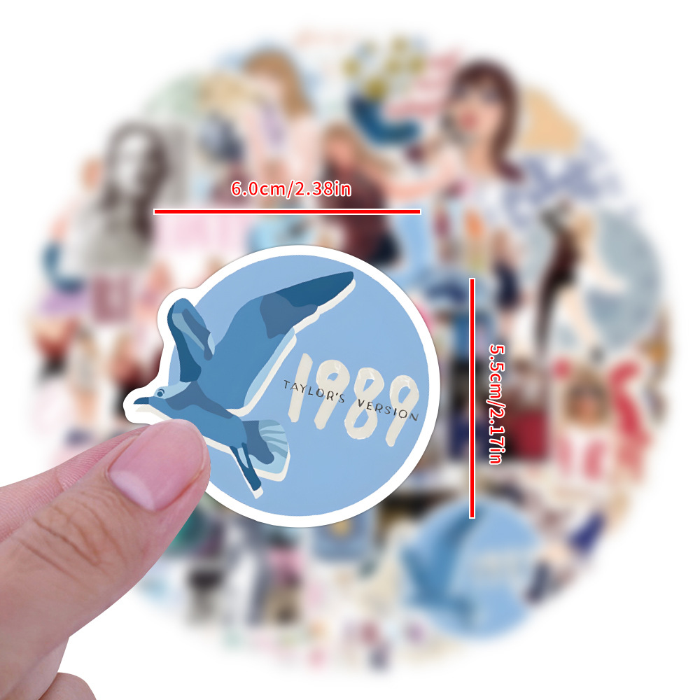 50~100 pieces of Tellerweev graffiti stickers car luggage cup scooter waterproof stickers wholesale