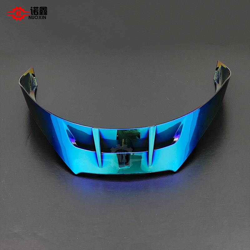 Adapted to AGV pista locomotive helmet tail wing motorcycle helmet modification big tail rear air duct deflector spoiler