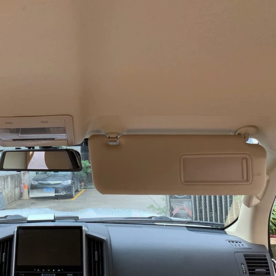 makeup mirror with lamp mirror | Sun visor rearview mirror
