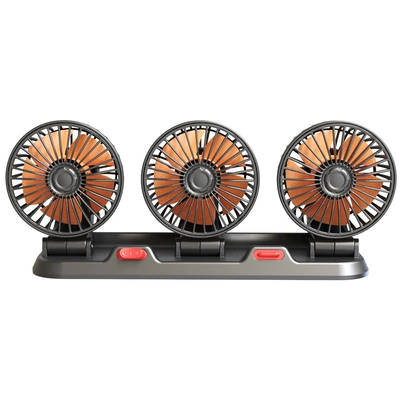 Digər kiçik elektrik cihazlar Large Truck 12v powerful large - 24v-cigarette-lighter-plug-three-head-fan