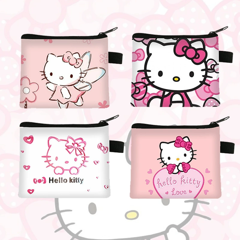 Hello Kitty, кошелек, система хранения, вместительная маленькая сумка, держатель карт, (跨-border торговля)