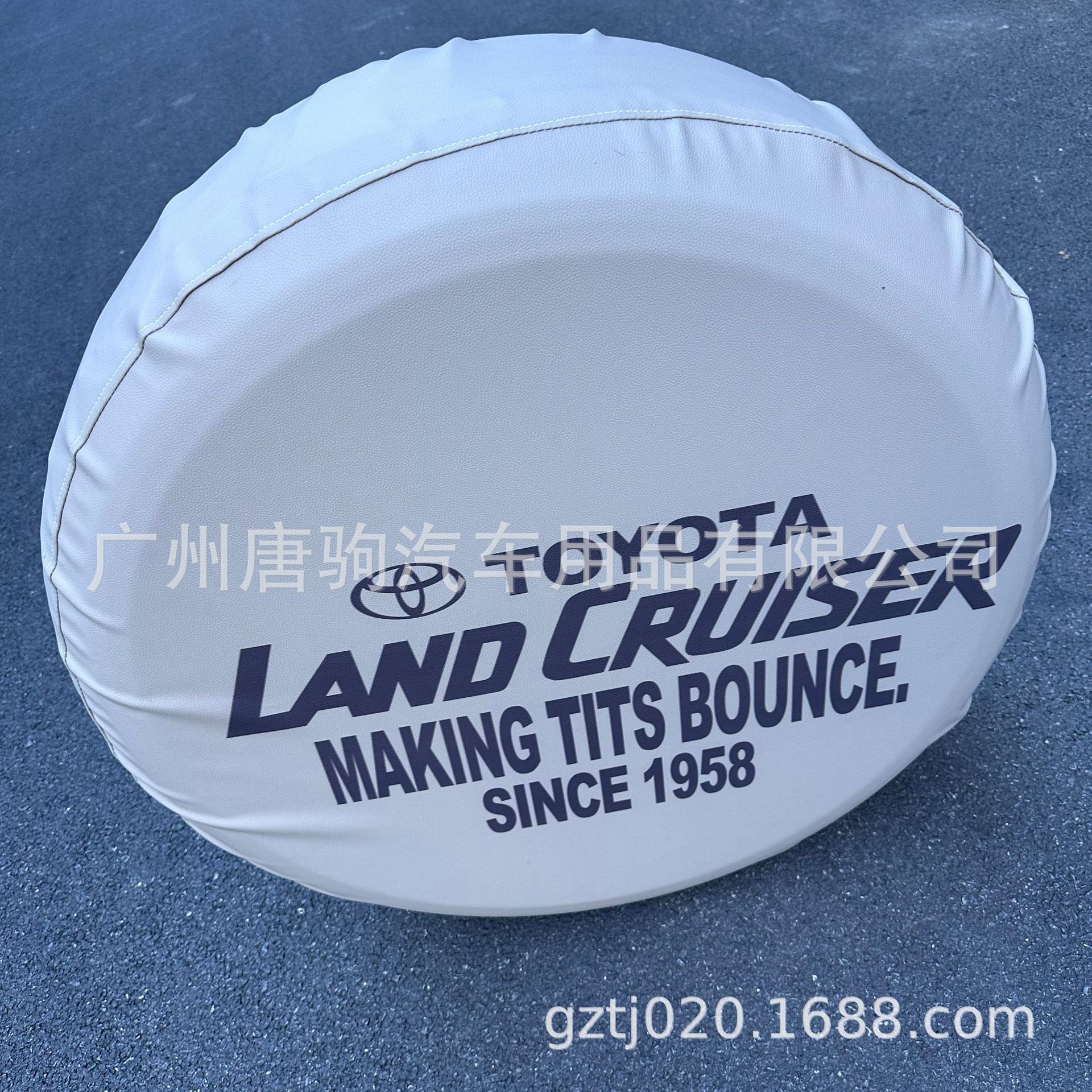 Suitable for Toyota Land Cruiser LC70 76 79 80 modified spare tire cover decorative tire protection cover