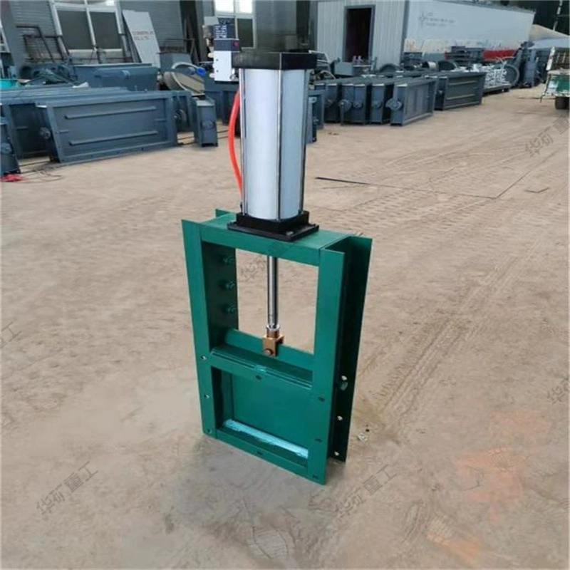 Тип ССК пневматический клапан заслонки пневматический квадратный рот круглый рот клапан заслонки летучей золы удаления пыли разряда пневматический клапан заслонки