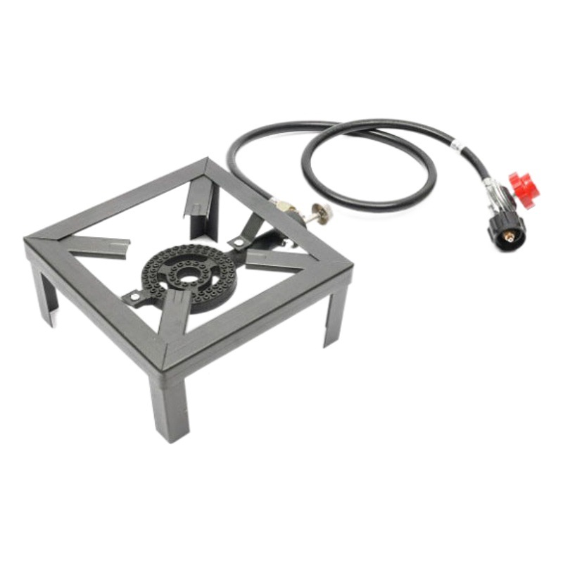 North American Australian Fierce Stove with Bracket Cast Iron Stove High-Power Propane Gas Stove Outdoor Courtyard Gas Stove