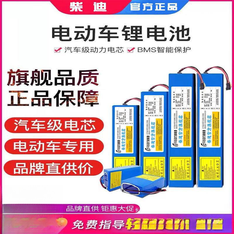 电动滑板车36V锂电池48V电池喜德盛爱玛松吉60伏自行车电瓶10A12A