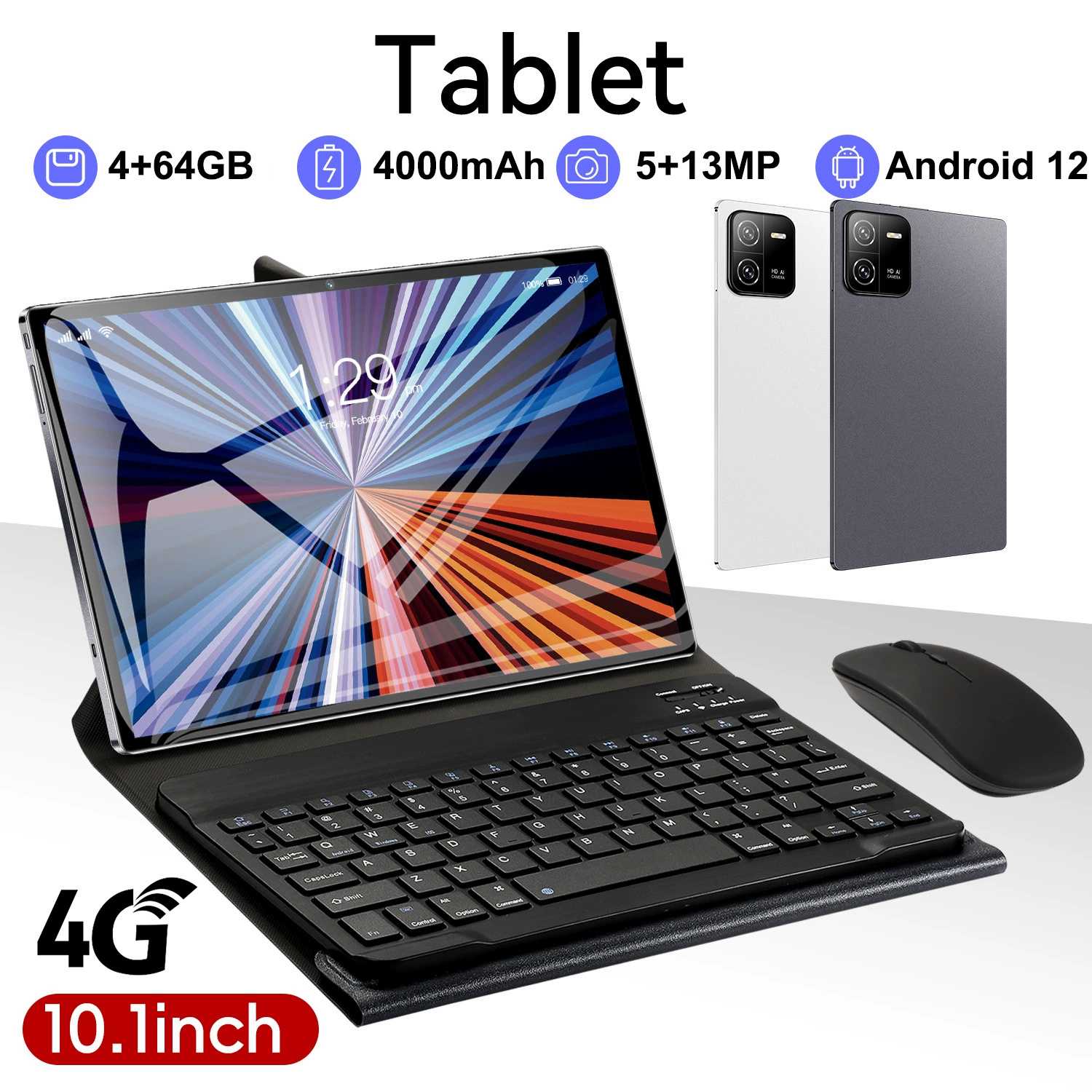 Планшетный ноутбук, 6 plus, 1 дюйм, 64G, 4G, Android