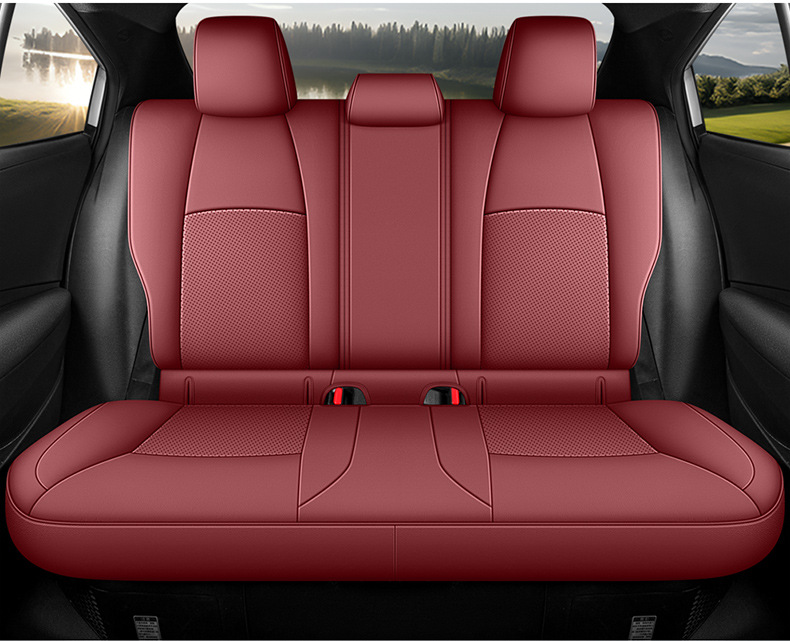 07-24 Toyota Rongfang rav4 Special Car Seat Cover Full Fuel Version Dual Engine Leather Cushion Seat Cover