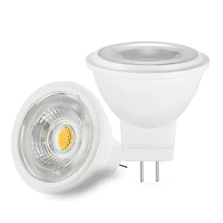 低压12V AC/DC通用LED小射灯MR11 3W 塑包铝带透镜38度小角度发光