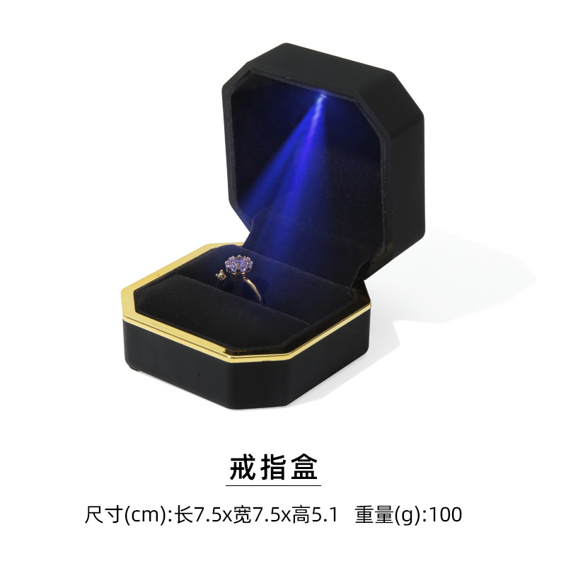 Black ring, box, (Physicals)