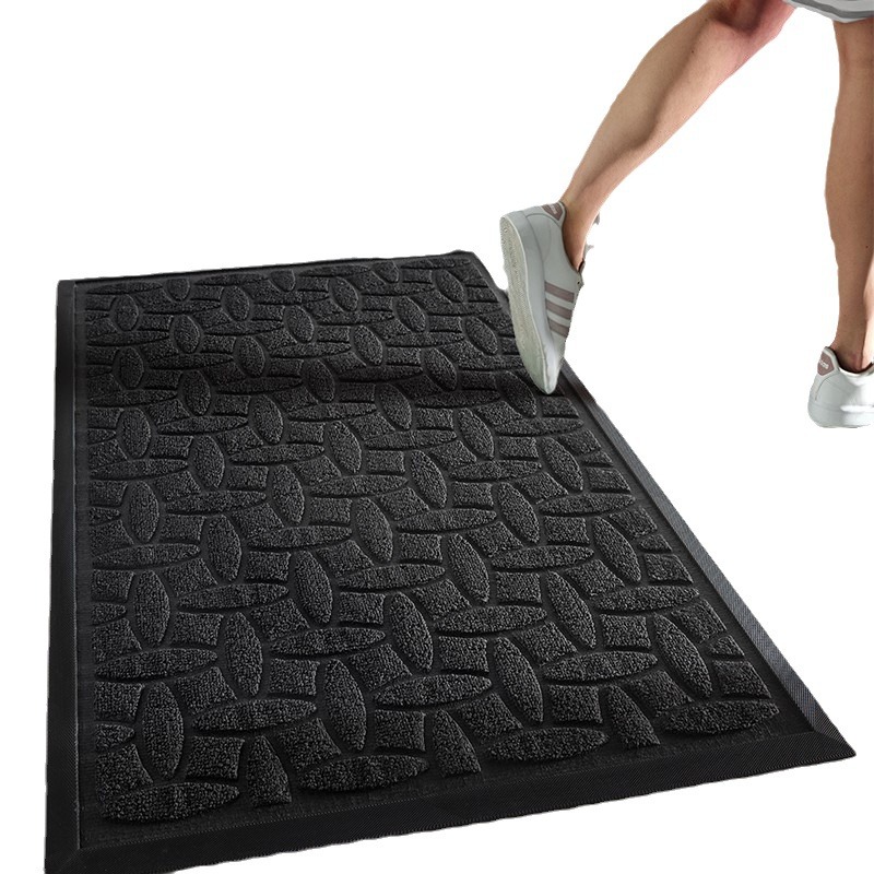 Alfombrilla de entrada transfronteriza, alfombra desechable, porche, alfombrilla antideslizante resistente al desgaste, impermeable y a prueba de polvo para el hogar, alfombrilla recortable