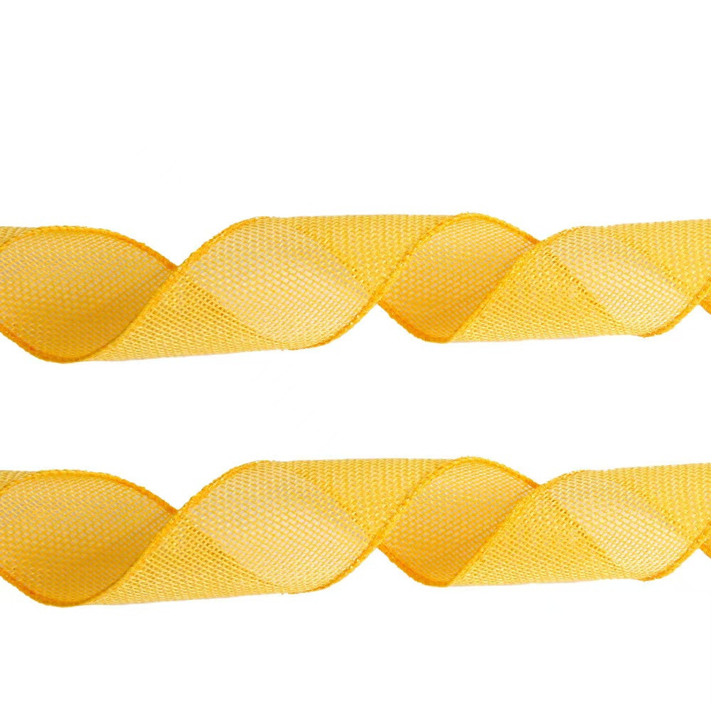 Decoraciones de Pascua de primavera lino de color sólido cintas de color fiestas decoraciones de arco DIY