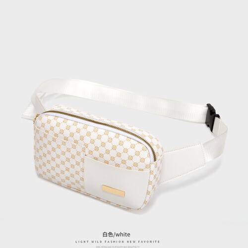  New Printed Waist Bag for Women, Sports Running Phone Waist Bag, Fashion Outdoor, New Wallet, Dropshipping One Piece
