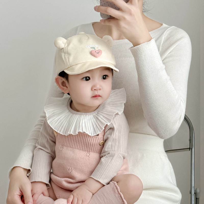 Sombrero para bebés primavera y otoño delgado lindo bebé bebé super lindo sombrero fetal recién nacido sombra solar verano invierno