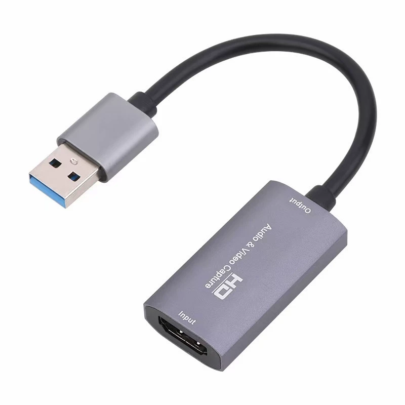 USB collection card HD To USB 2.0 Capture HD video mobile phone will negotiate game recording box