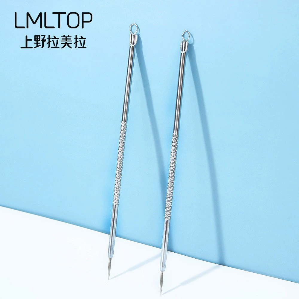 拉美拉 Stainless steel acne needle acne needle removes acne tools to remove black head needle squeeze acne needle B0730