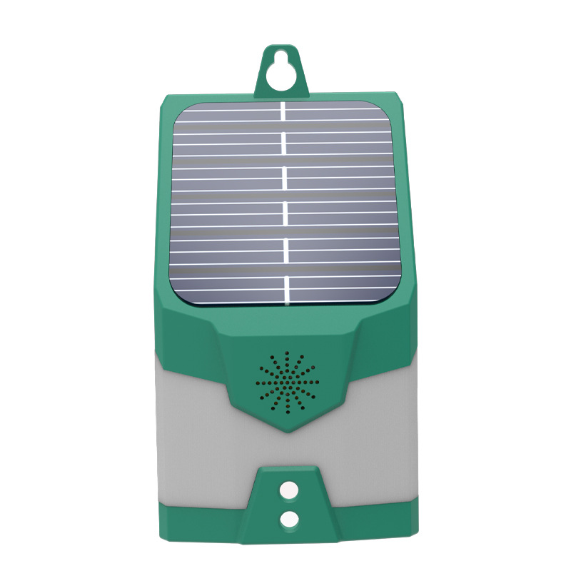 Fábrica al por mayor ratón ultrasónico repelente al aire libre LED Rojo y Blanco Flash pájaro repelente ultrasónico perro repelente gato repelente