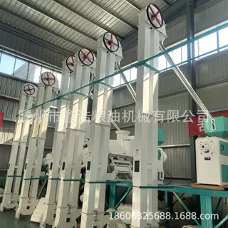 NZJ30吨大米加工设备 新款小米碾米机组合打米机
