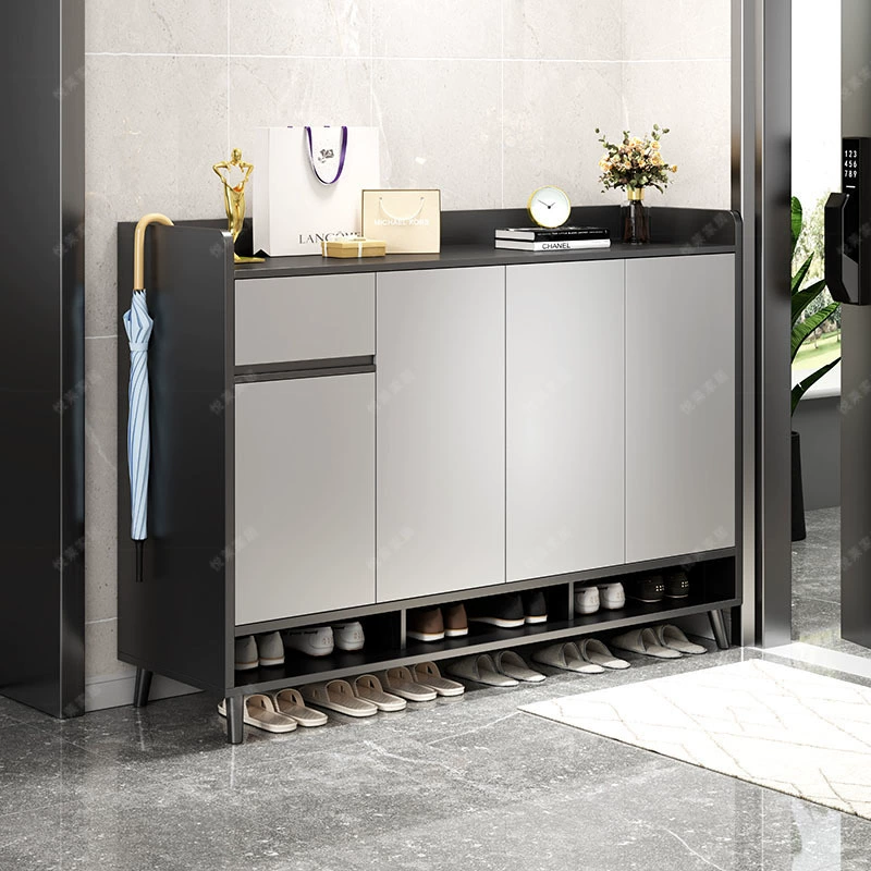 Шкаф для обуви для прихожей, большой вместимости, новая модель 2024 года, в стиле лёгкой роскоши, оптом.