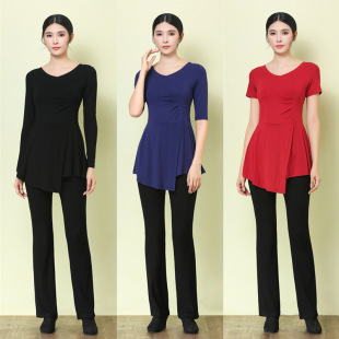 Modern Dance Practice Clothes Adult Female Body Dance Top Modal Chinese Classical Dance Clothes Etiquette Training Clothes