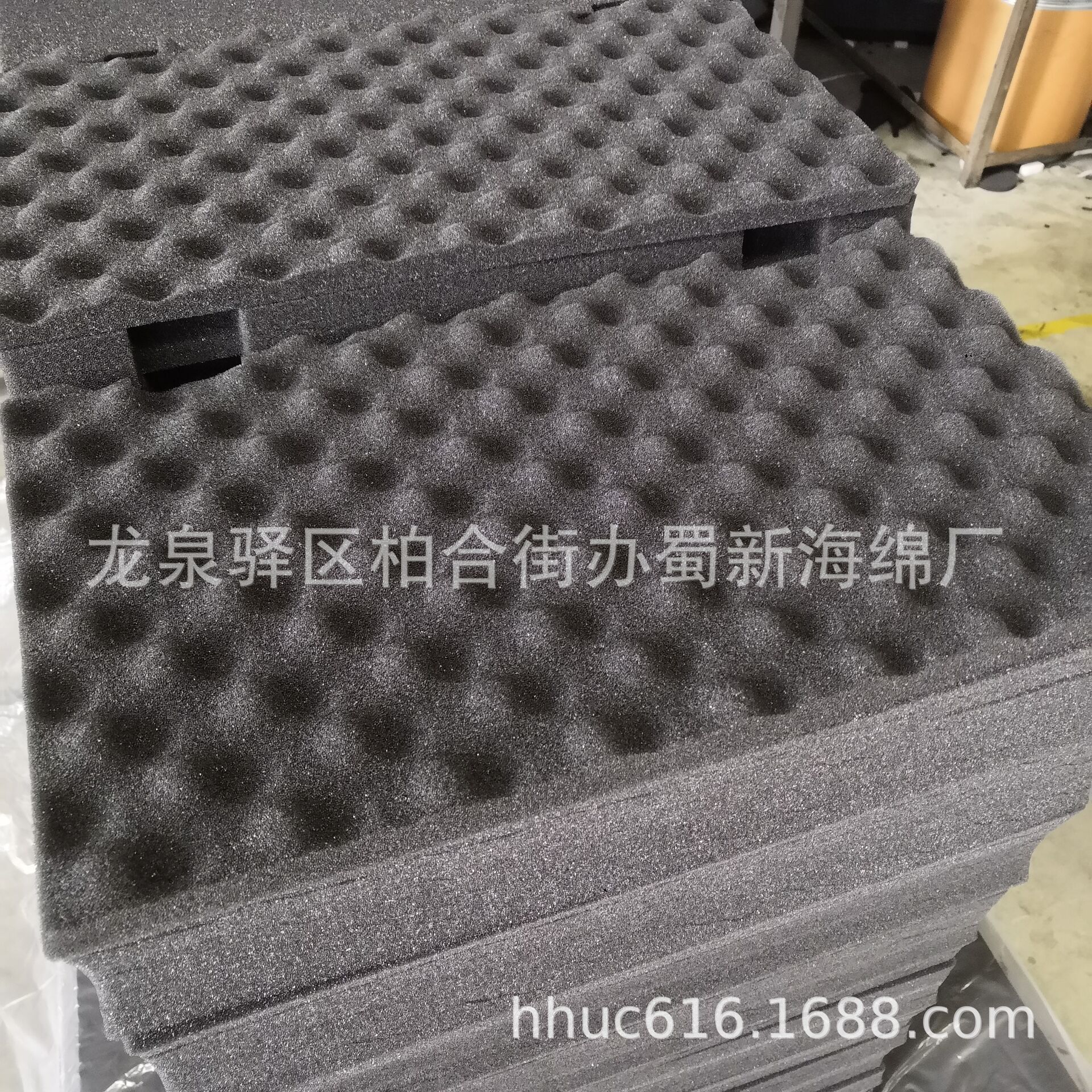 供应塑料箱防撞波浪海绵/箱子内衬波纹海绵/产品防护内托鸡蛋棉