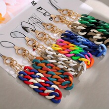 X 98019 Acrylic frosted phone lanyard �ǿ���ĥɰ�Ų��ֻ�����