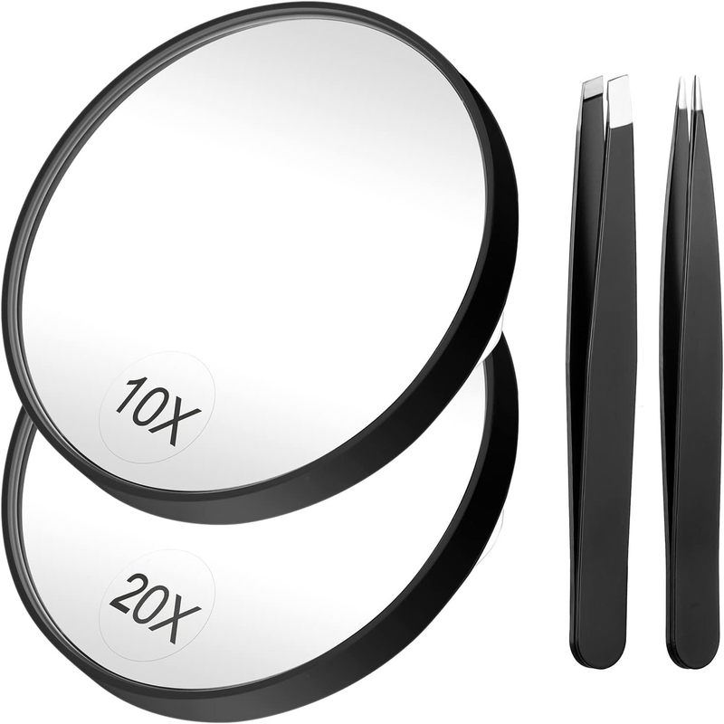 5倍10倍20倍30倍吸盤ルーペ美化粧道具ニキビ毛穴クリップにきび黒ずみ拡大鏡|undefined