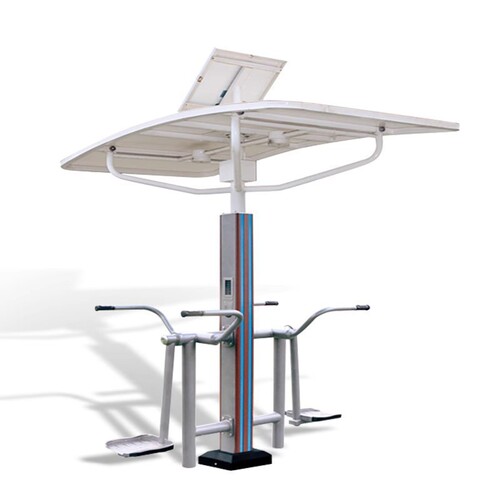 New National Standard Smart Generation 2 Outdoor Fitness Equipment Park Community Sports Path Voice Broadcast Walk Machine