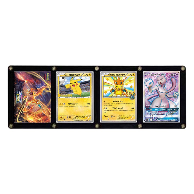 2-Piece 3-Piece 4-piece 6-piece 9-piece borde negro tornillo ladrillo Tarjeta de juego Rey Ultraman Star Card 35PT ladrillo tarjeta al por mayor